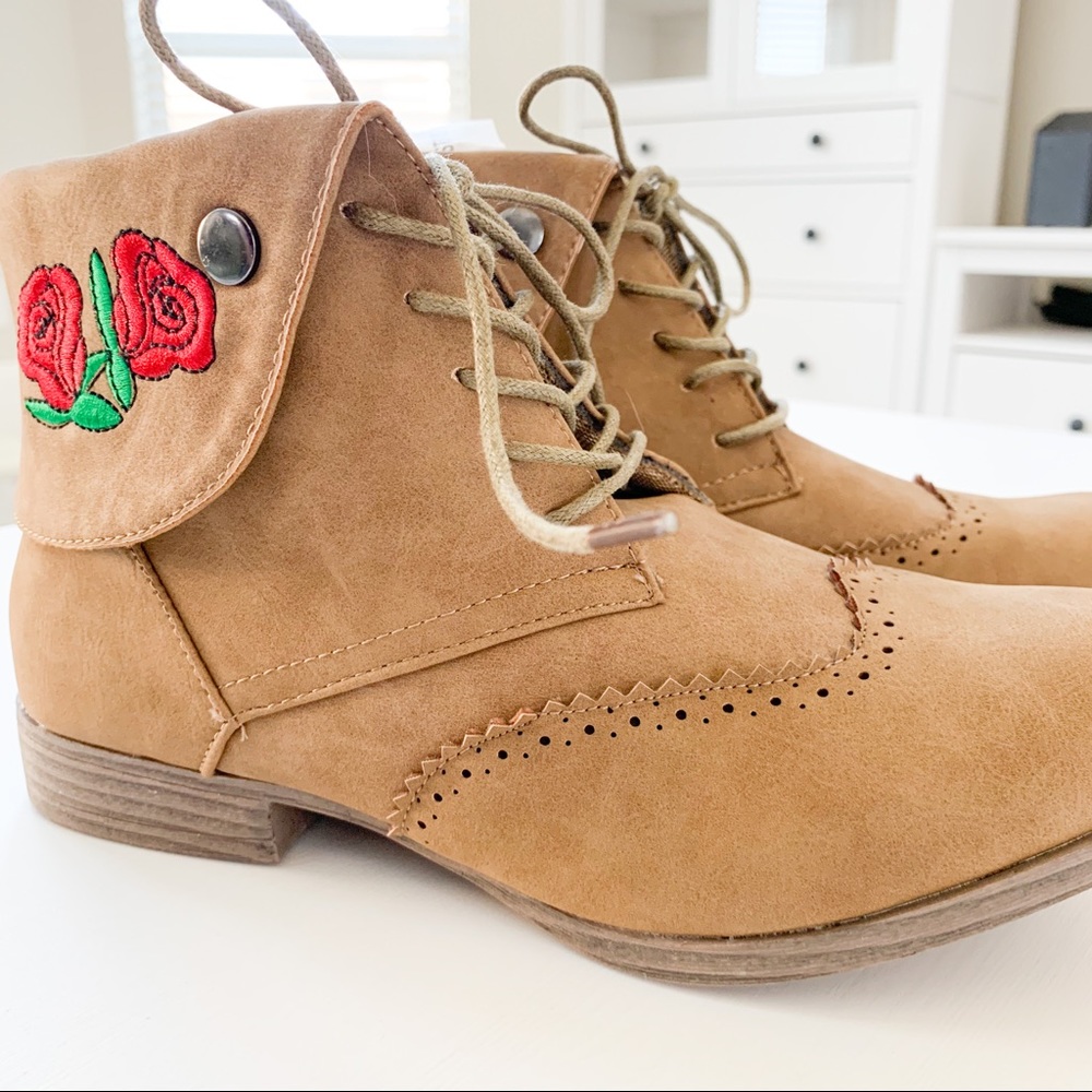 Steven Ella Camel Boots T1657 - Picture 7 of 8